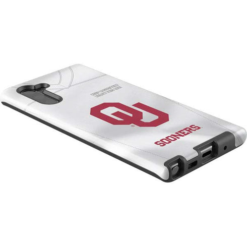 University of Oklahoma White Jersey Galaxy Note 10 Pro Case