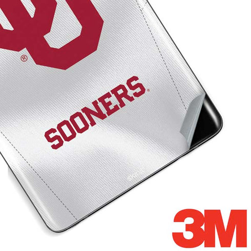 University of Oklahoma White Jersey Galaxy Note 8 Skin