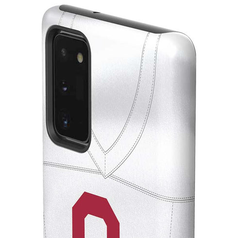 University of Oklahoma White Jersey Galaxy Note20 5G Pro Case