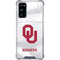University of Oklahoma White Jersey Galaxy S20 FE Clear Case