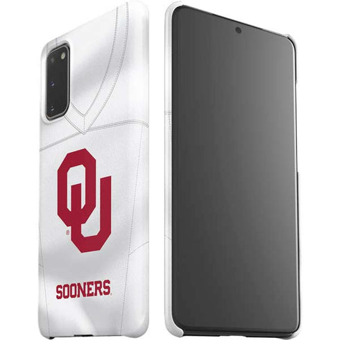 University of Oklahoma White Jersey Galaxy S20 Lite Case
