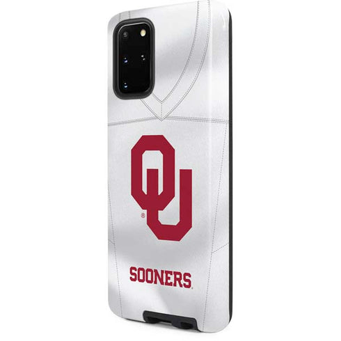 University of Oklahoma White Jersey Galaxy S20 Plus Pro Case