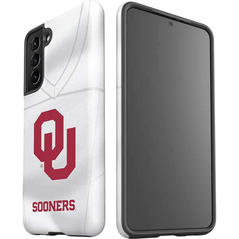 University of Oklahoma White Jersey Galaxy S21 5G Pro Case