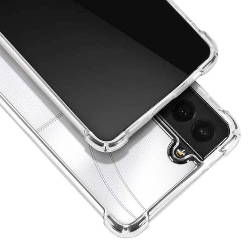 University of Oklahoma White Jersey Galaxy S21 FE Clear Case
