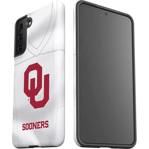 University of Oklahoma White Jersey Galaxy S21 Plus 5G Pro Case