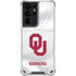 University of Oklahoma White Jersey Galaxy S21 Ultra 5G Clear Case