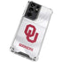University of Oklahoma White Jersey Galaxy S21 Ultra 5G Clear Case