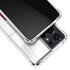 University of Oklahoma White Jersey Galaxy S21 Ultra 5G Clear Case