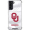 University of Oklahoma White Jersey Galaxy S22 Clear Case