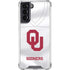 University of Oklahoma White Jersey Galaxy S22 Clear Case