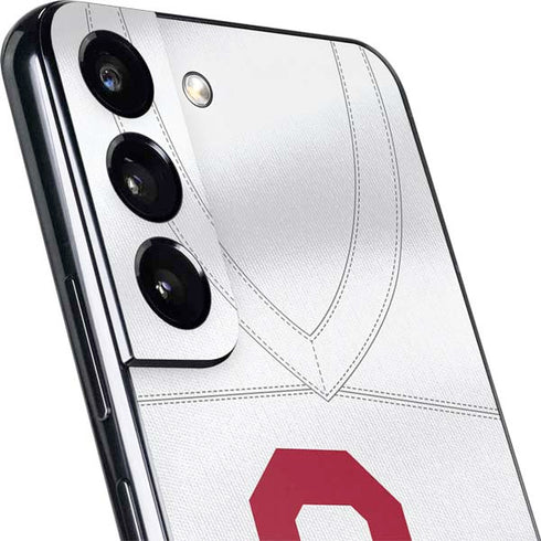 University of Oklahoma White Jersey Galaxy S22 Plus Skin