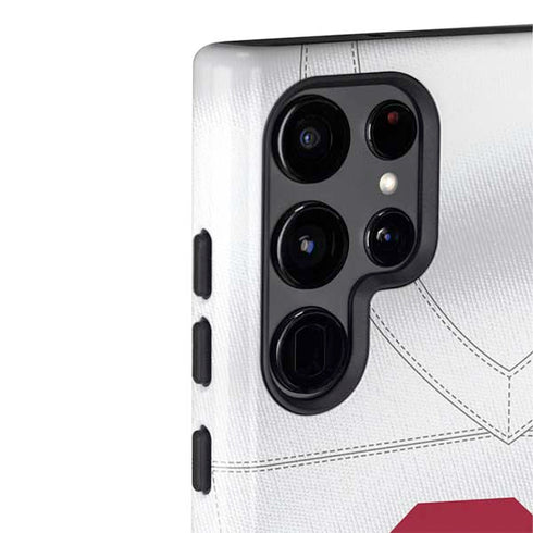 University of Oklahoma White Jersey Galaxy S22 Ultra Pro Case