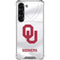 University of Oklahoma White Jersey Galaxy S23 Clear Case