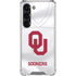 University of Oklahoma White Jersey Galaxy S23 Clear Case