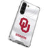 University of Oklahoma White Jersey Galaxy S23 Clear Case