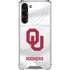 University of Oklahoma White Jersey Galaxy S23 Plus Clear Case