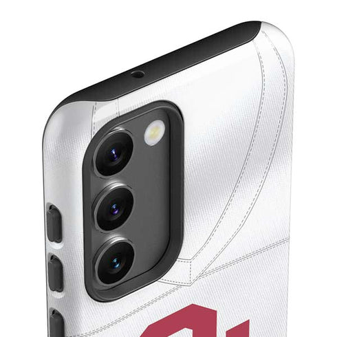 University of Oklahoma White Jersey Galaxy S23 Pro Case