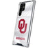 University of Oklahoma White Jersey Galaxy S23 Ultra Clear Case