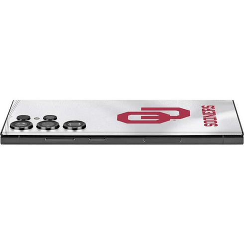 University of Oklahoma White Jersey Galaxy Skins
