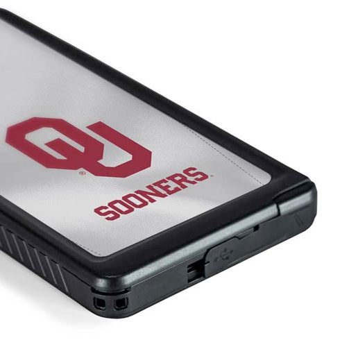 University of Oklahoma White Jersey Galaxy S24 Ultra Waterproof Case