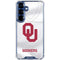 University of Oklahoma White Jersey Galaxy S25 Clear Case