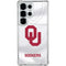University of Oklahoma White Jersey Galaxy S25 Ultra Clear Case