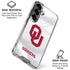 University of Oklahoma White Jersey Galaxy S26 Clear Case