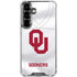 University of Oklahoma White Jersey Galaxy S26 Plus Clear Case