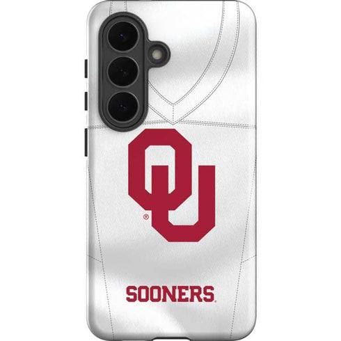 University of Oklahoma White Jersey Galaxy S26 Plus Impact Case