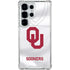 University of Oklahoma White Jersey Galaxy S26 Ultra Clear Case