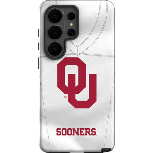University of Oklahoma White Jersey Galaxy S26 Ultra Impact Case