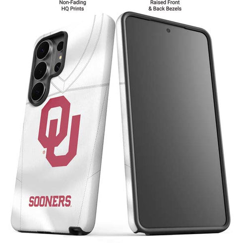 University of Oklahoma White Jersey Galaxy S26 Ultra Impact Case