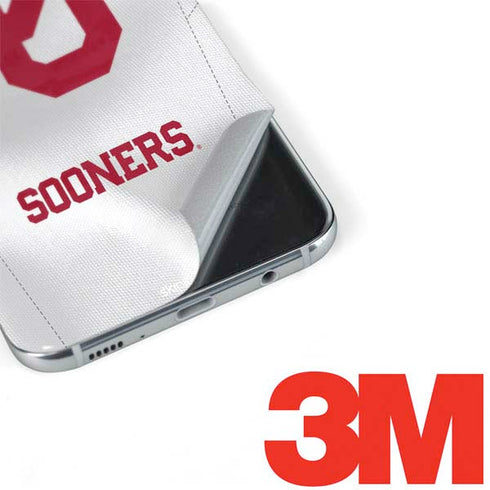 University of Oklahoma White Jersey Galaxy S8 Plus Skin