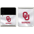 University of Oklahoma White Jersey Galaxy Z Flip3 5G Skin