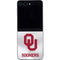 University of Oklahoma White Jersey Galaxy Z Flip5 5G Skin