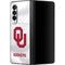 University of Oklahoma White Jersey Galaxy Z Fold3 5G Skin