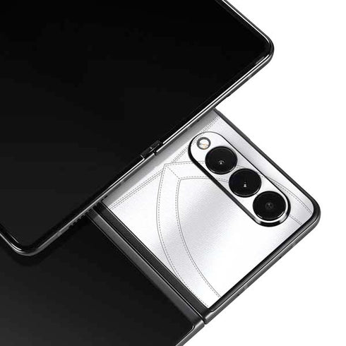 University of Oklahoma White Jersey Galaxy Z Fold3 5G Skin