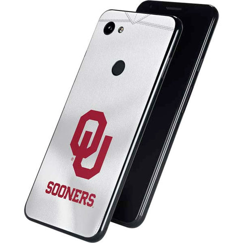 University of Oklahoma White Jersey Google Pixel 3a Skin