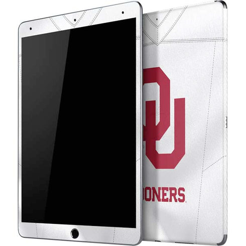 University of Oklahoma White Jersey iPad Skins