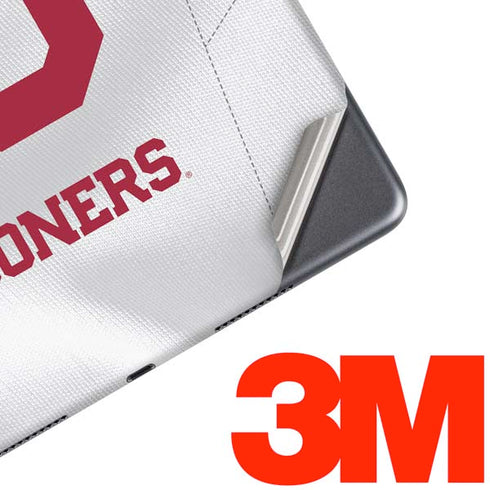 University of Oklahoma White Jersey iPad Skins