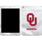 University of Oklahoma White Jersey Apple iPad Skin
