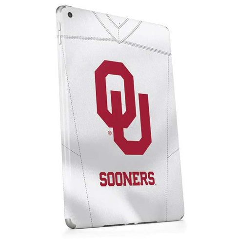 University of Oklahoma White Jersey Apple iPad Skin