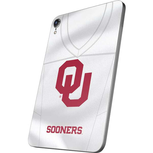 University of Oklahoma White Jersey Apple iPad Mini Skin
