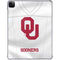 University of Oklahoma White Jersey iPad Pro 11in (2024) Clear Case