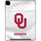 University of Oklahoma White Jersey iPad Pro 12.9in (2020) Clear Case