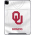 University of Oklahoma White Jersey iPad Pro 12.9in (2020) Clear Case