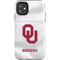 University of Oklahoma White Jersey iPhone 11 Impact Case