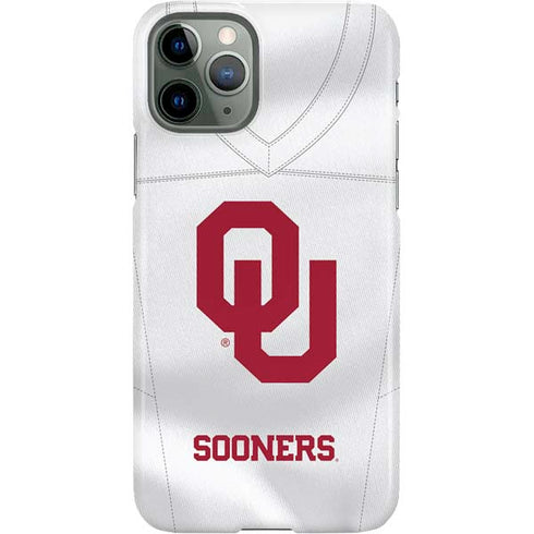 University of Oklahoma White Jersey iPhone 11 Pro Lite Case
