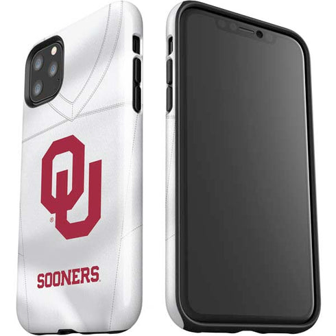 University of Oklahoma White Jersey iPhone 11 Pro Max Impact Case