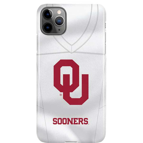 University of Oklahoma White Jersey iPhone 11 Pro Max Lite Case